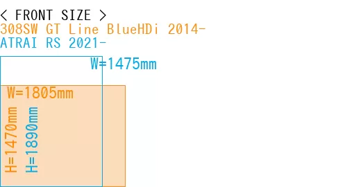 #308SW GT Line BlueHDi 2014- + ATRAI RS 2021-
